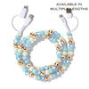 Beaded Phone Charger Cabo Blue