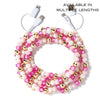 Beaded Phone Charger Cabo Pink