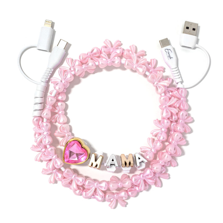 Beaded Phone Charger Mama