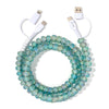 Beaded Phone Charger Mermaid Mint