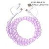 Beaded Phone Taffy Iris