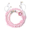 Beaded Phone Charger Tickled Pink