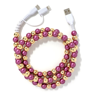 Beaded Phone Charger Travis