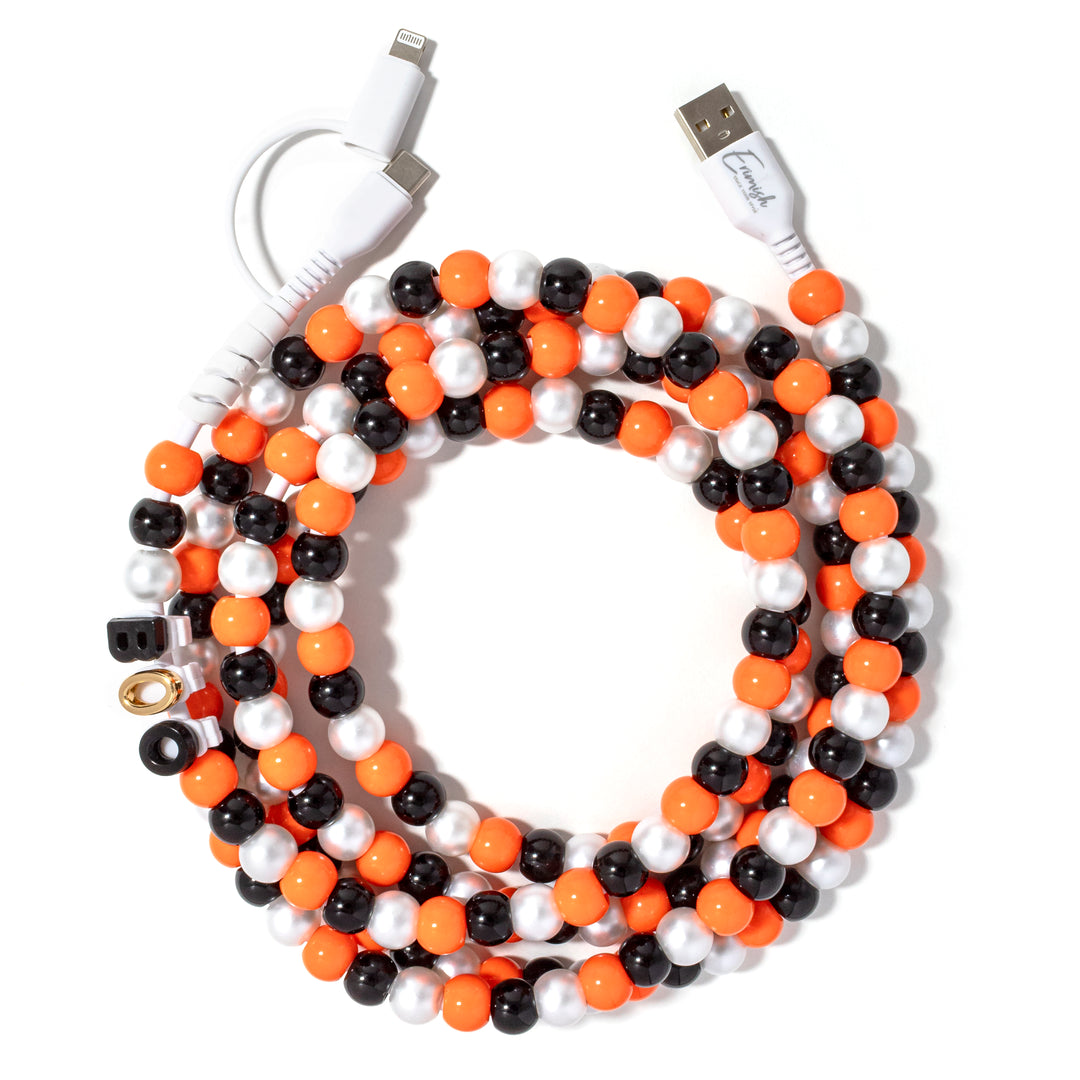 Beaded Phone Charger Boo