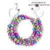 Beaded Phone Charger Disco Multi