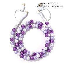 Beaded Phone Charger Dragonfruit