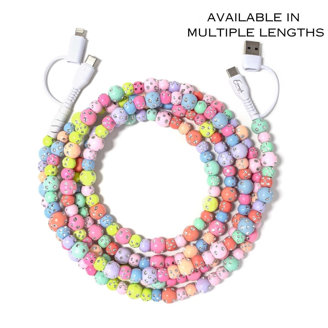Beaded Phone Charger Italian Ice – Erimish