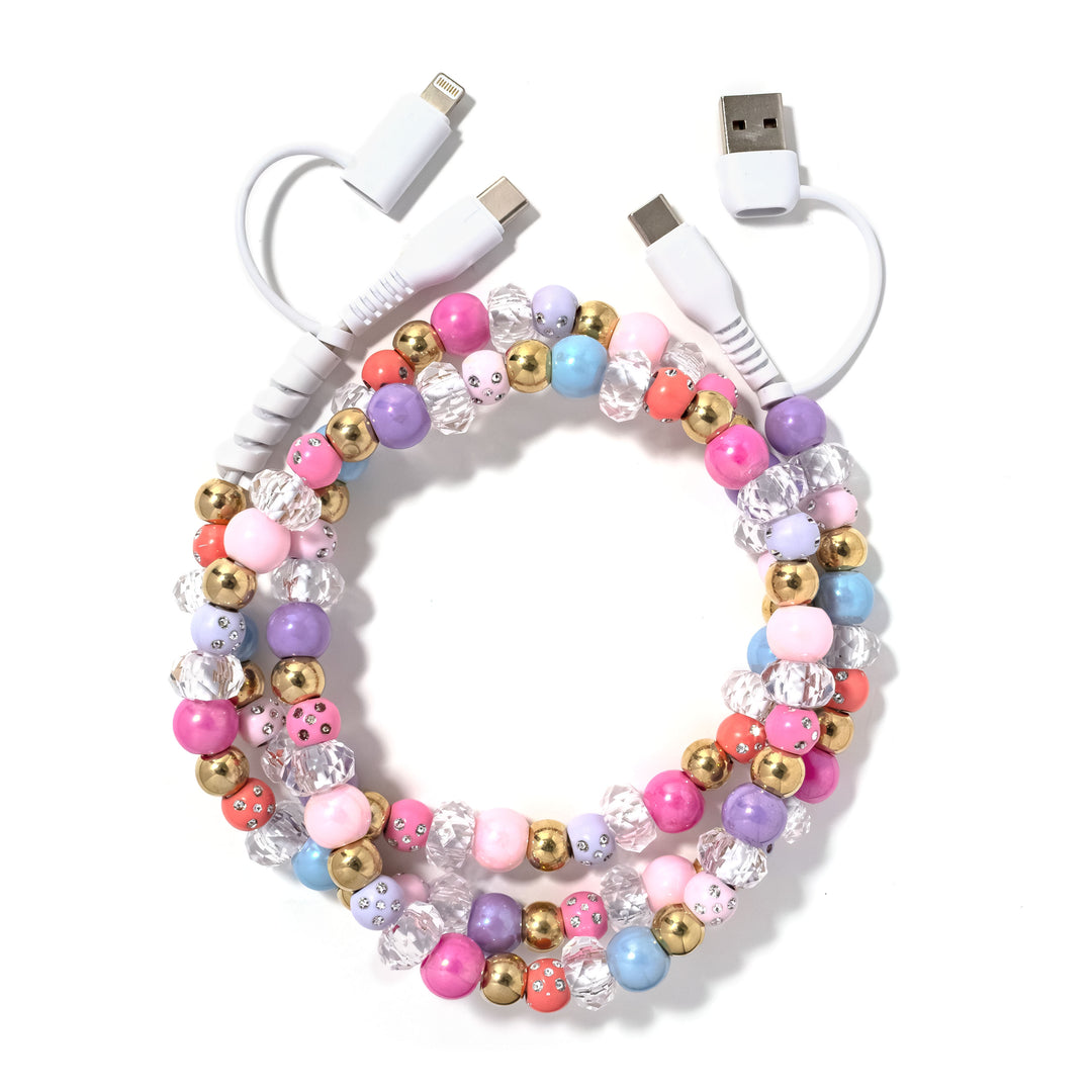 Beaded Phone Charger Smoothie