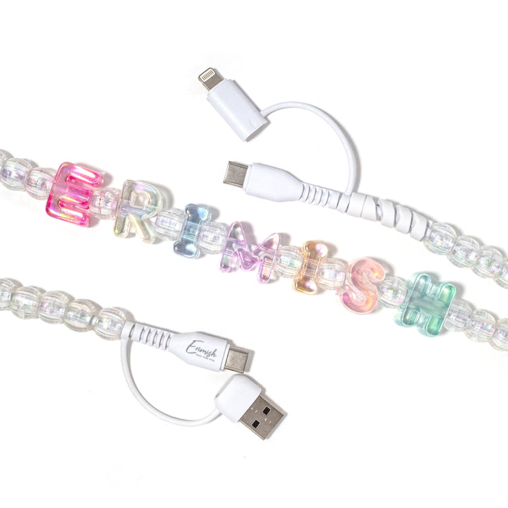 Beaded Phone Charger Block Party Custom