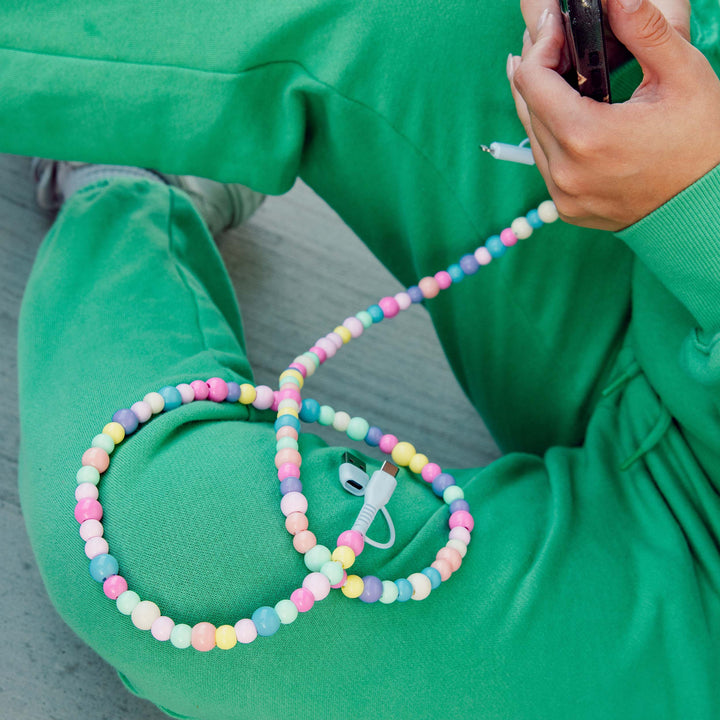 Beaded Phone Charger Multi