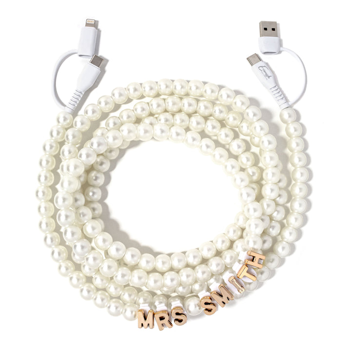 Beaded Phone Charger Mrs.