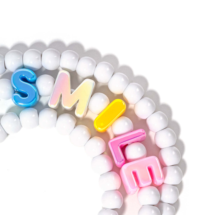 Beaded Phone Charger Smile Chalk