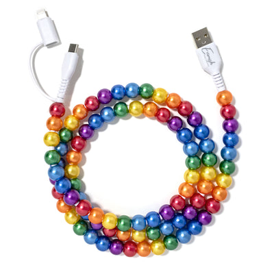 Beaded Phone Charger Color Pop