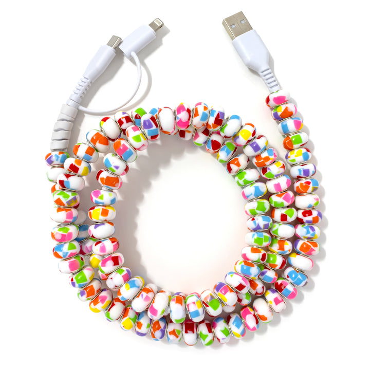 Beaded Phone Charger Fruity - Erimish