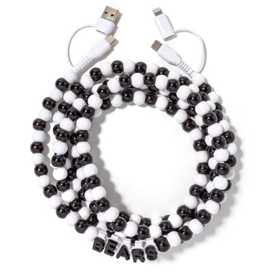 Beaded Phone Charger Bears