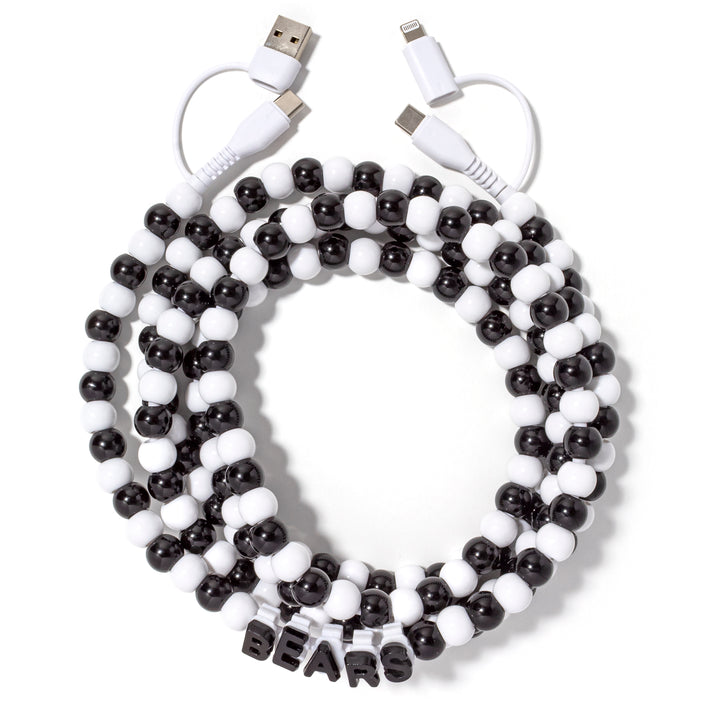 Beaded Phone Charger Bears