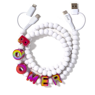 Beaded Phone Charger OU