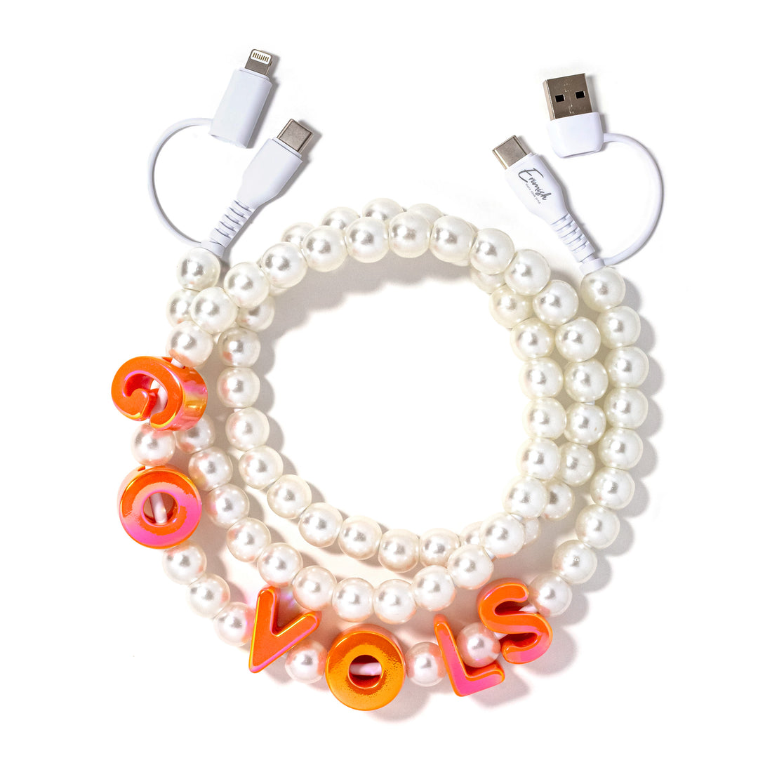 Beaded Phone Charger Tennessee