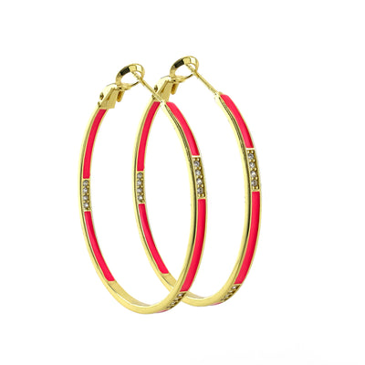 Becky Hot Pink Earrings