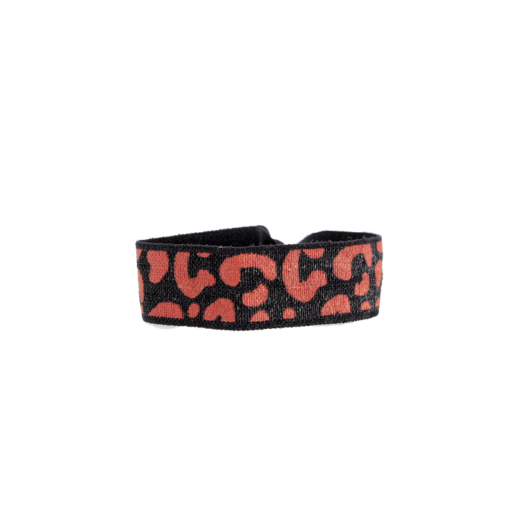 Hair Ties Black/Maroon