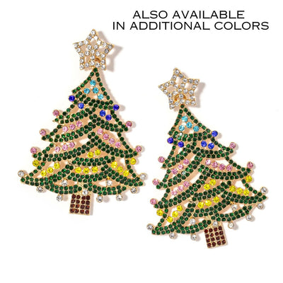 Bling Tree Earring