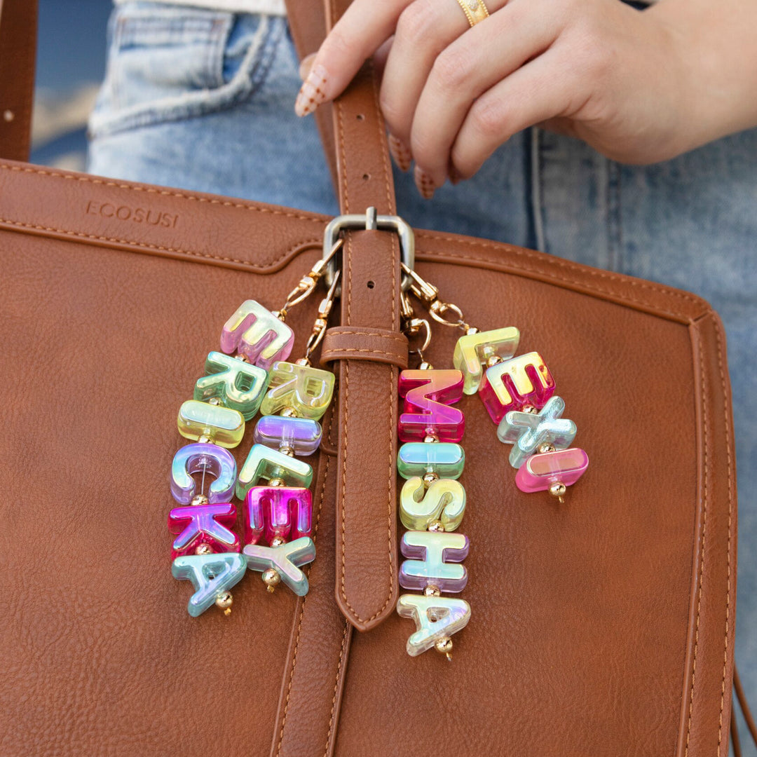 Block Party Custom Bag Charm