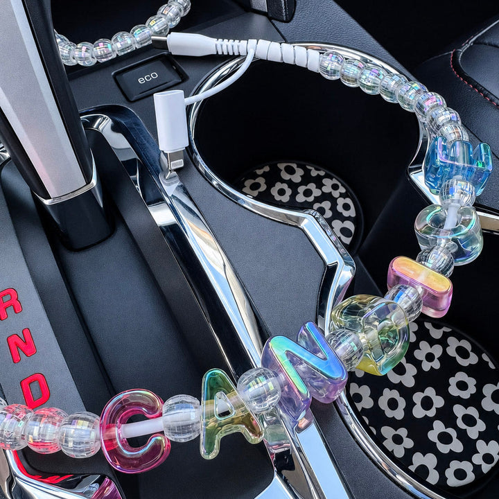 Beaded Phone Charger Block Party Custom