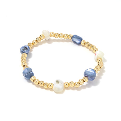 Blue Shell Bracelet