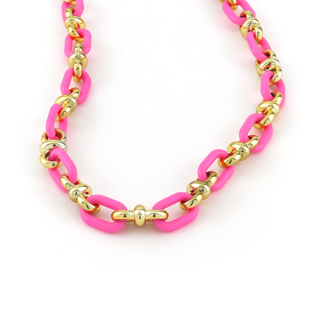 Bodacious Pink Necklace - Erimish