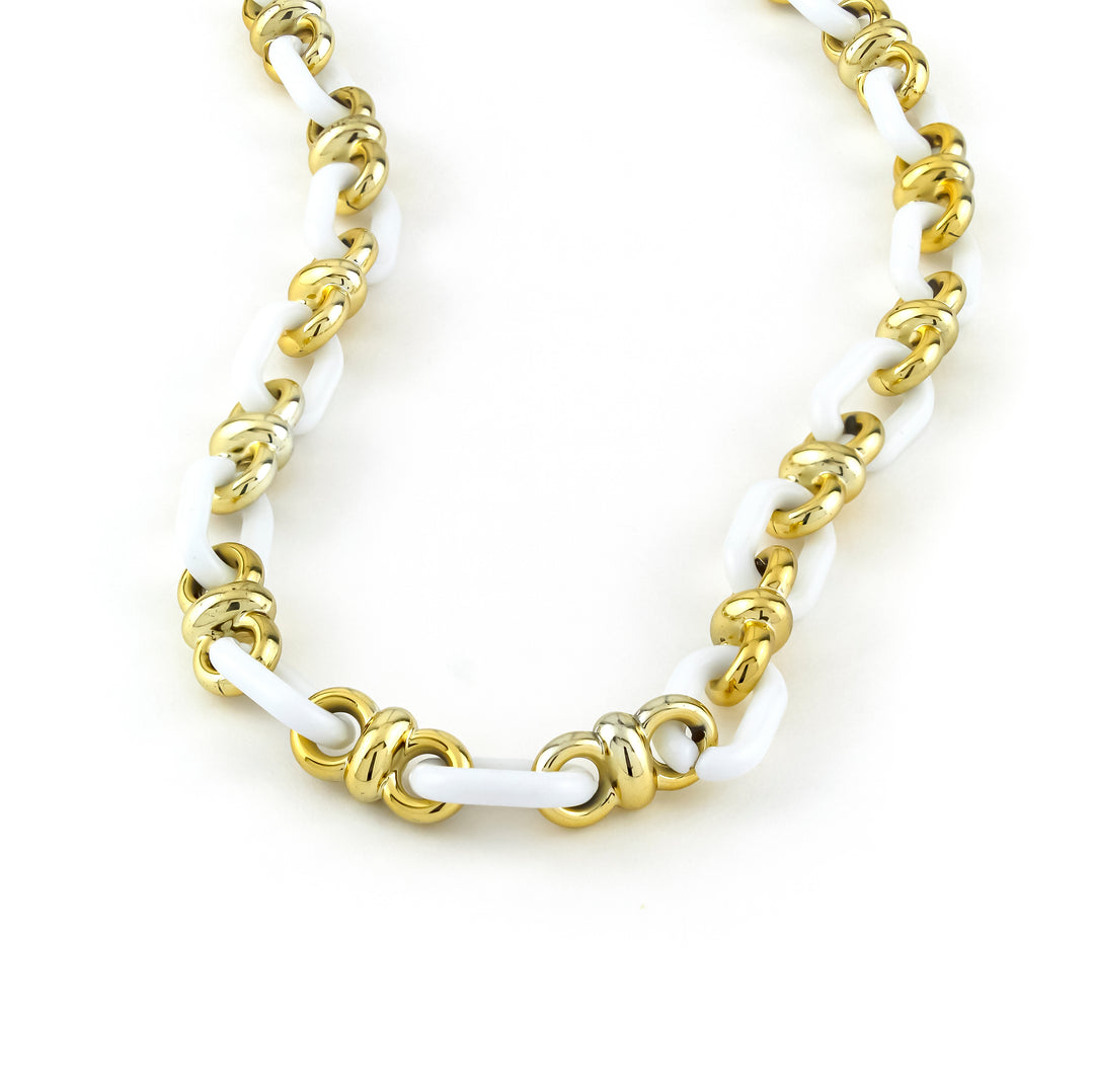 Bodacious White Necklace