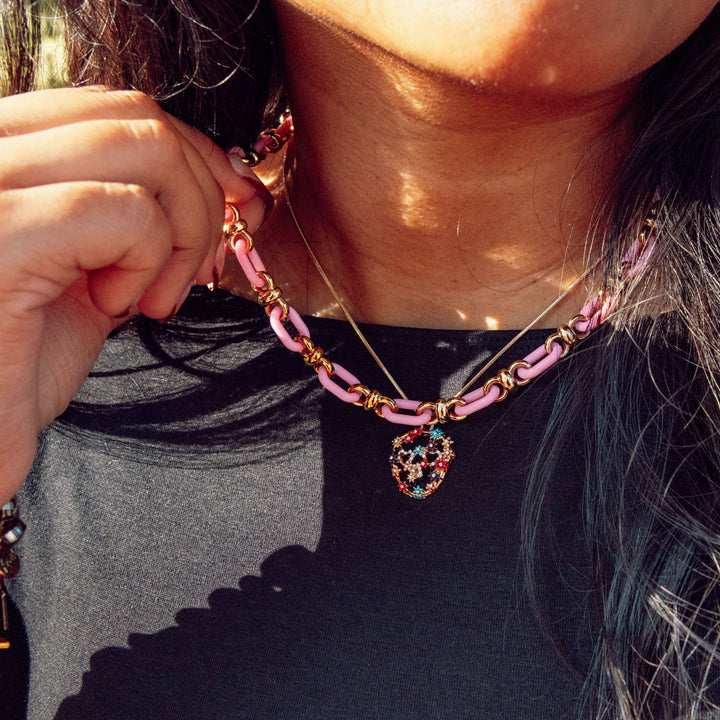 Bodacious Pink Necklace