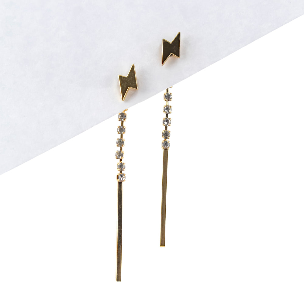 Bolt Earrings - Erimish