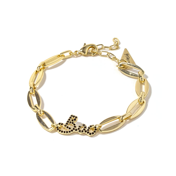 Boo Black Sparkle Bracelet