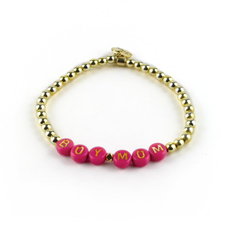 Boy Mom Custom Bracelet-J - Erimish