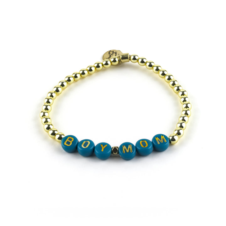 Boy Mom Custom Bracelet-J - Erimish