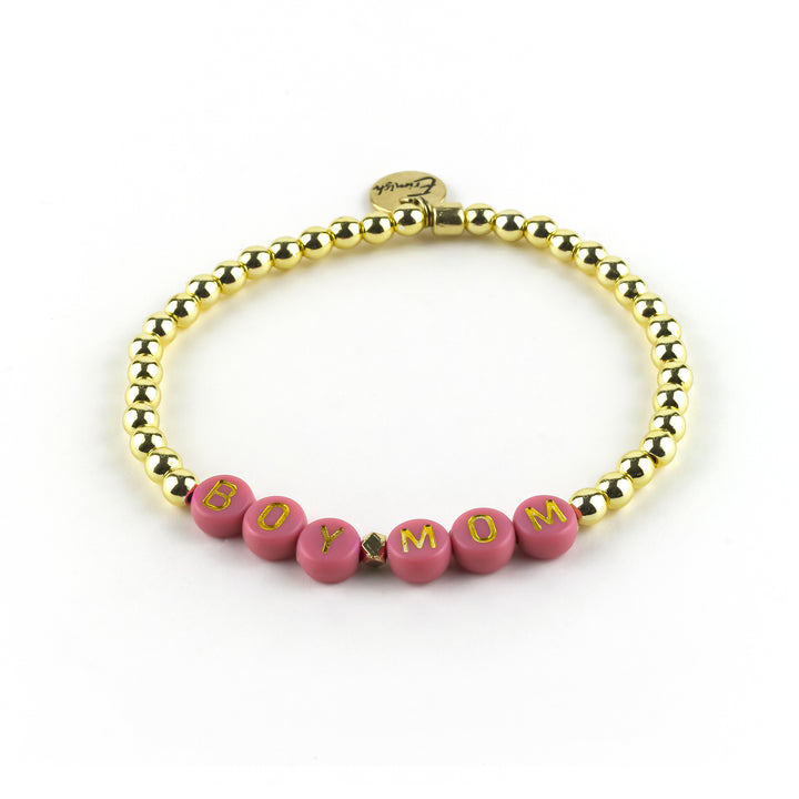 Boy Mom Custom Bracelet-J - Erimish