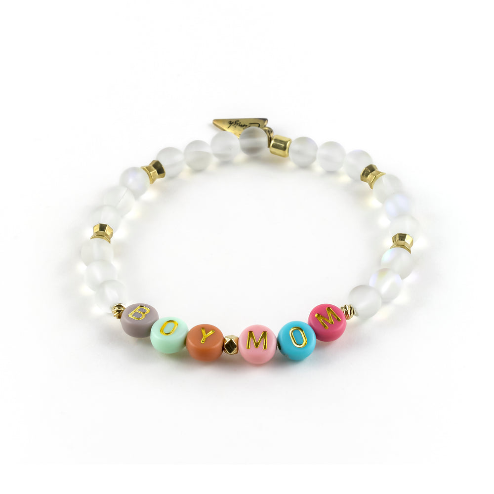 Boy Mom Custom Bracelet-M - Erimish