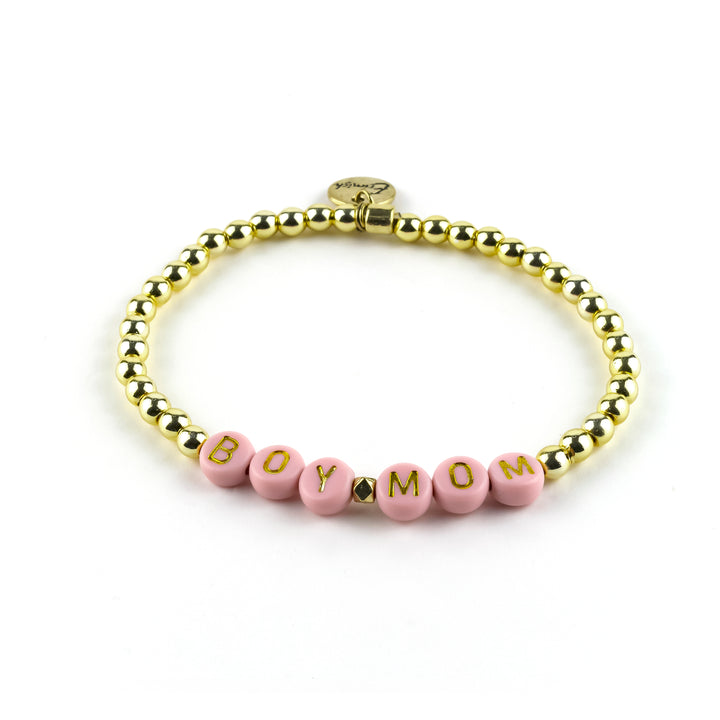 Boy Mom Custom Bracelet-J - Erimish