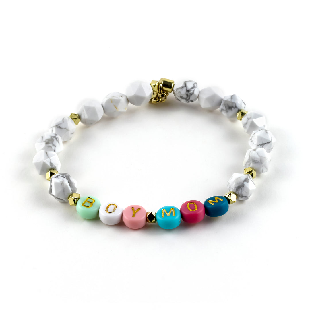 Boy Mom Custom Bracelet-M - Erimish