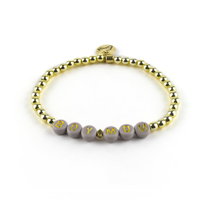 Boy Mom Custom Bracelet-J - Erimish