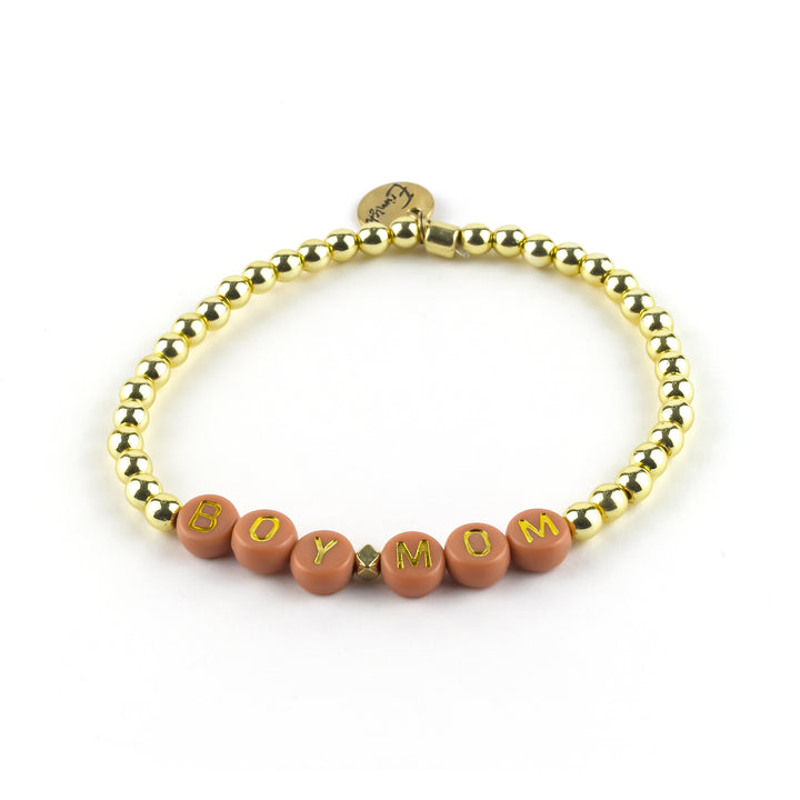 Boy Mom Custom Bracelet-J - Erimish