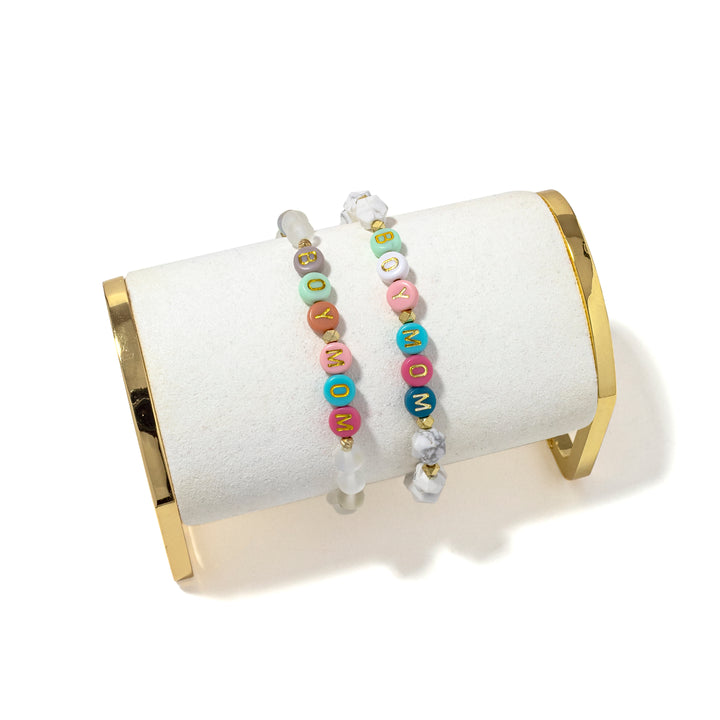 Boy Mom Custom Bracelet-M