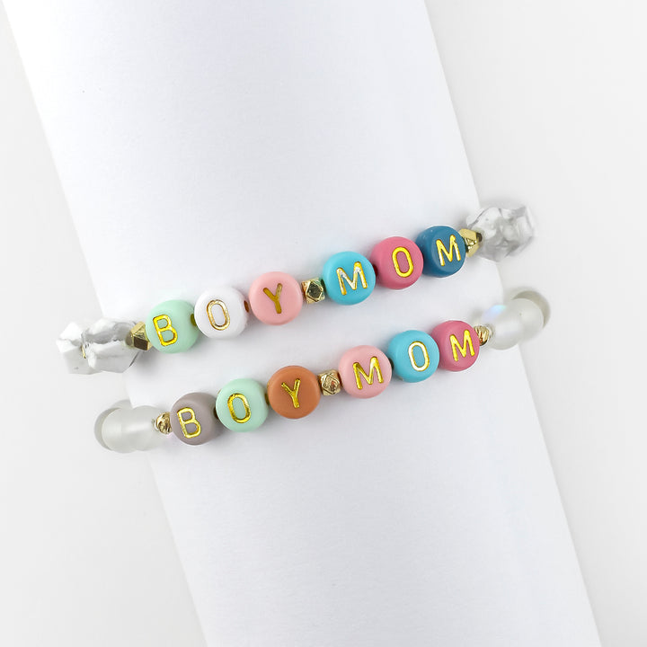 Boy Mom Custom Bracelet-M - Erimish