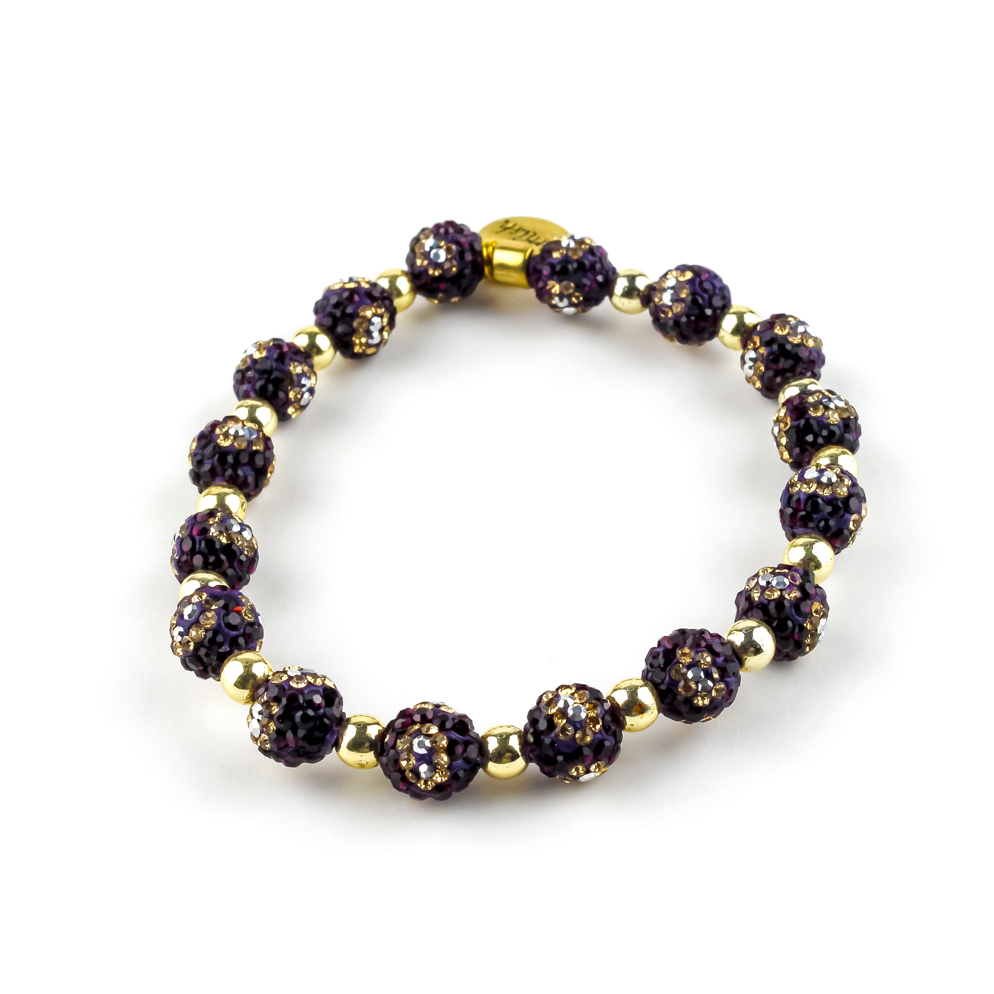 Gold shamballa hotsell bracelet
