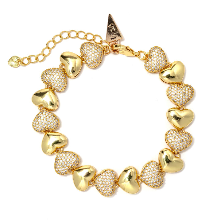 Bubble Heart Bracelet