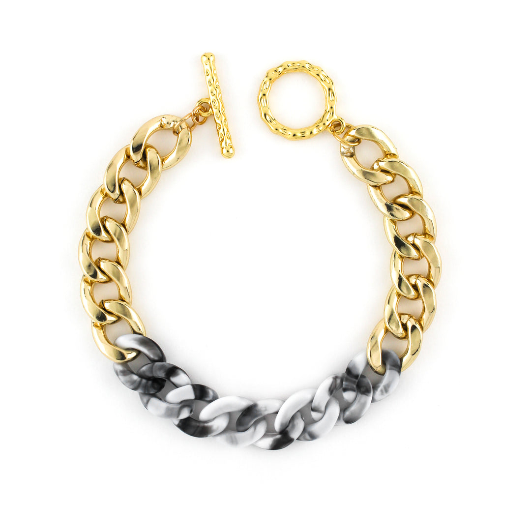 Calico Mini Bracelet White Marble - Erimish