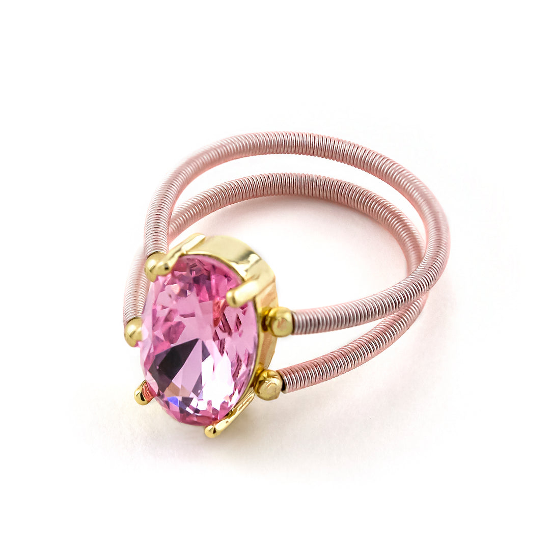 Candy Crush Ring Light Pink - Erimish