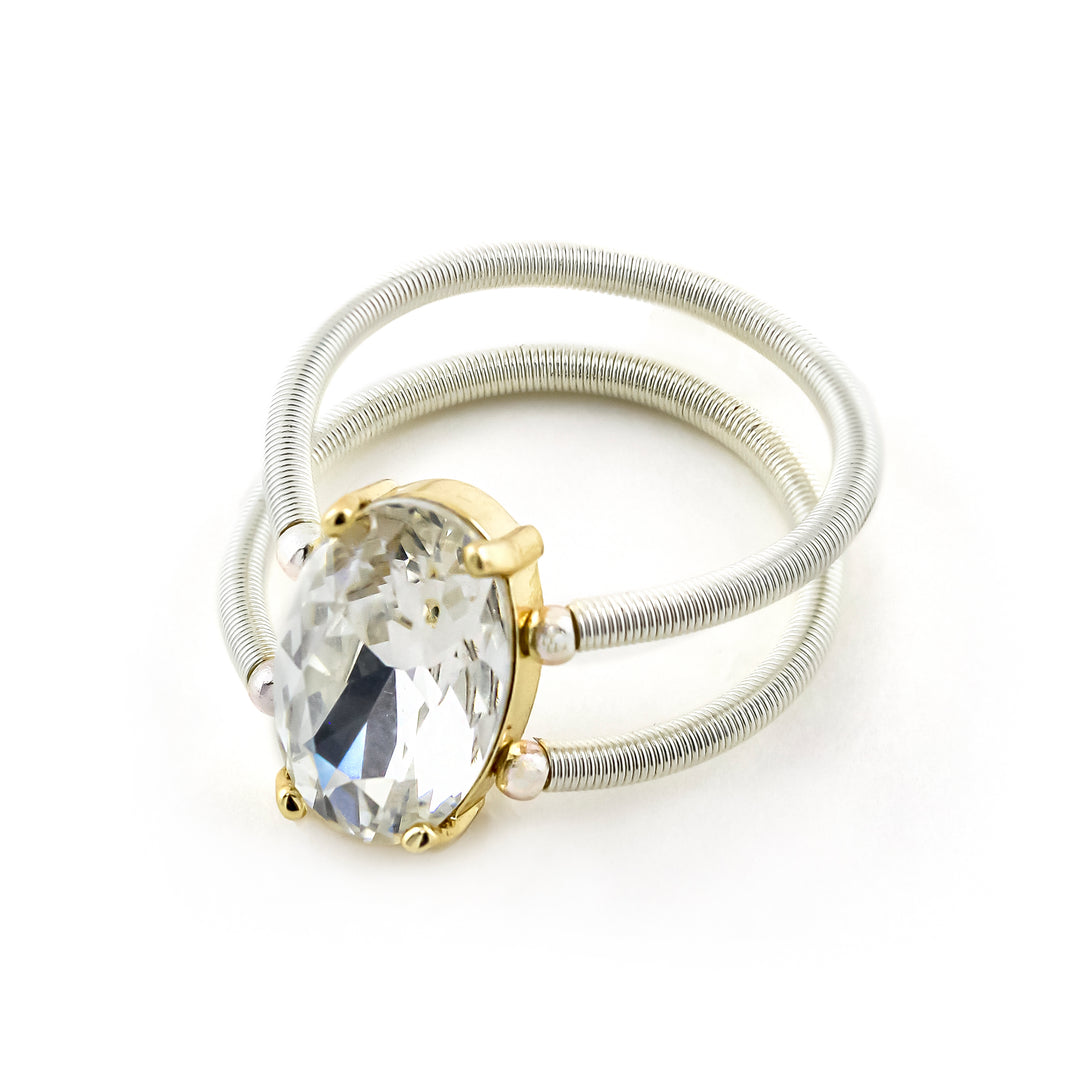 Candy Crush Ring Silver - Erimish