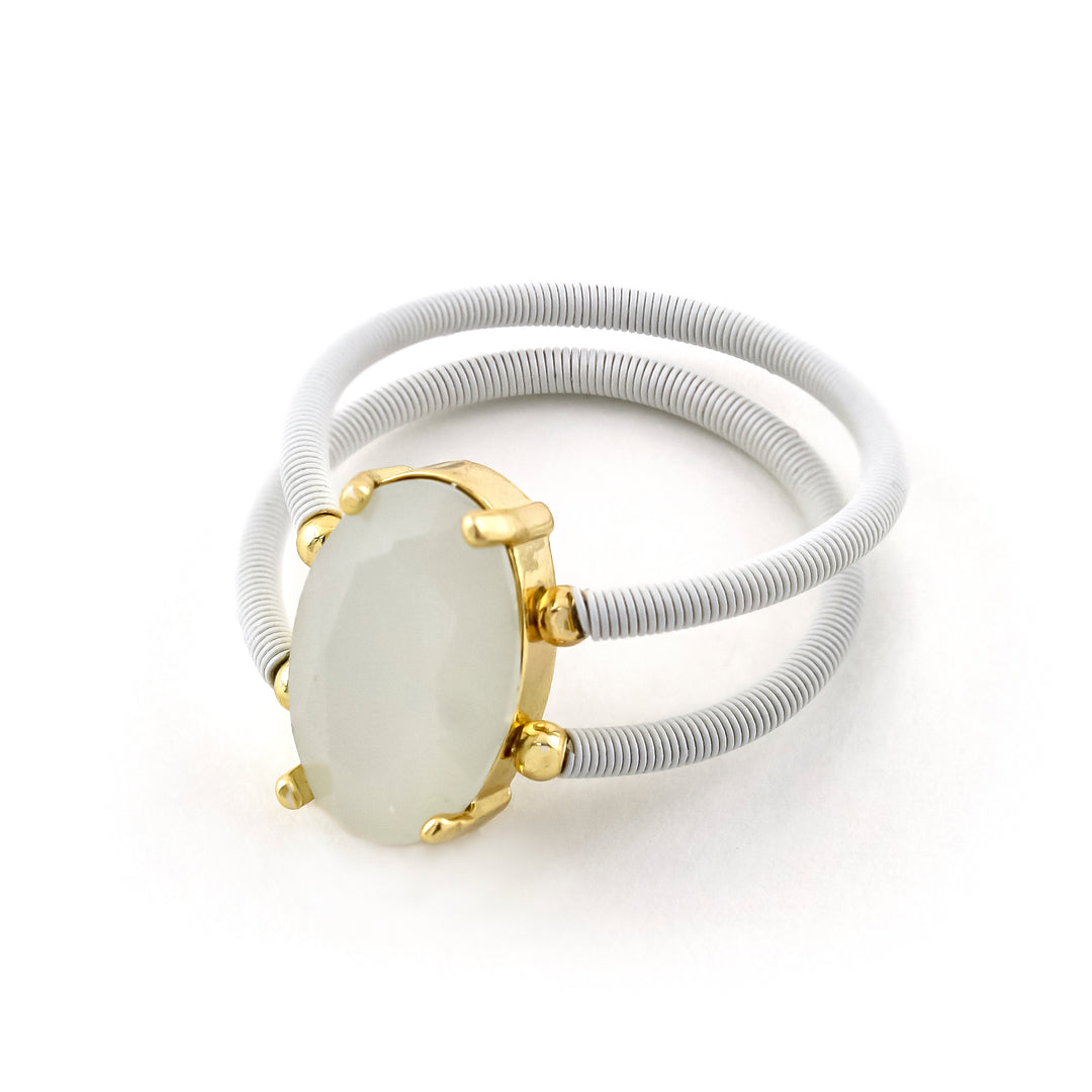 Candy Crush Ring White - Erimish