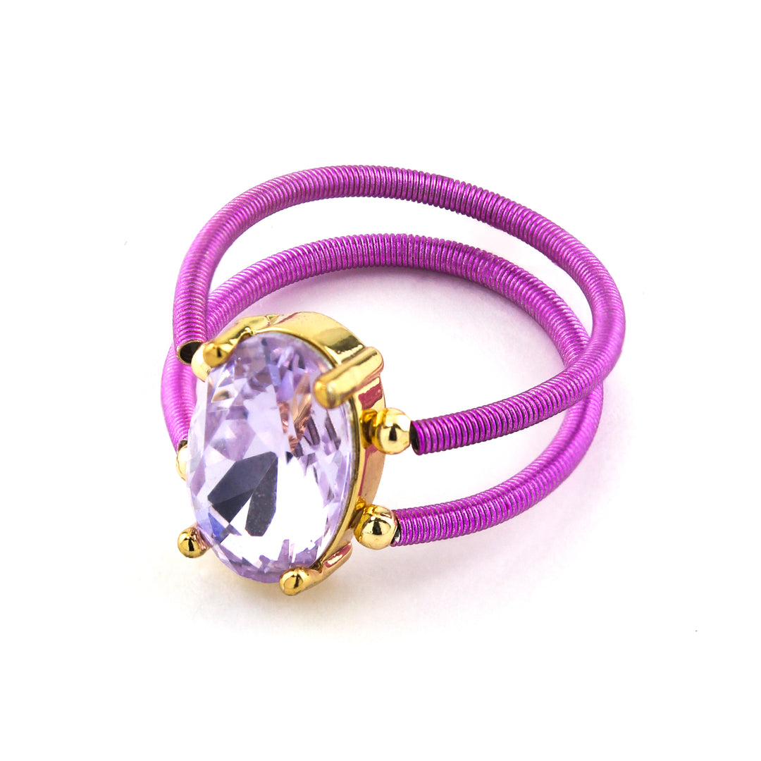 Candy Crush Ring Purple - Erimish